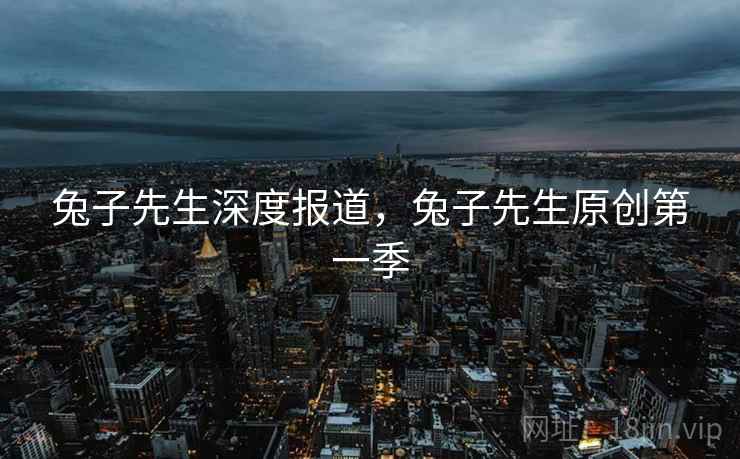 兔子先生深度报道，兔子先生原创第一季