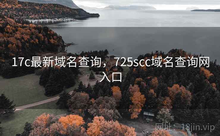 17c最新域名查询，725scc域名查询网入口